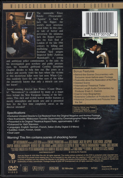 Jack The Ripper (Saksa 1976) DVD KÄYTETTY