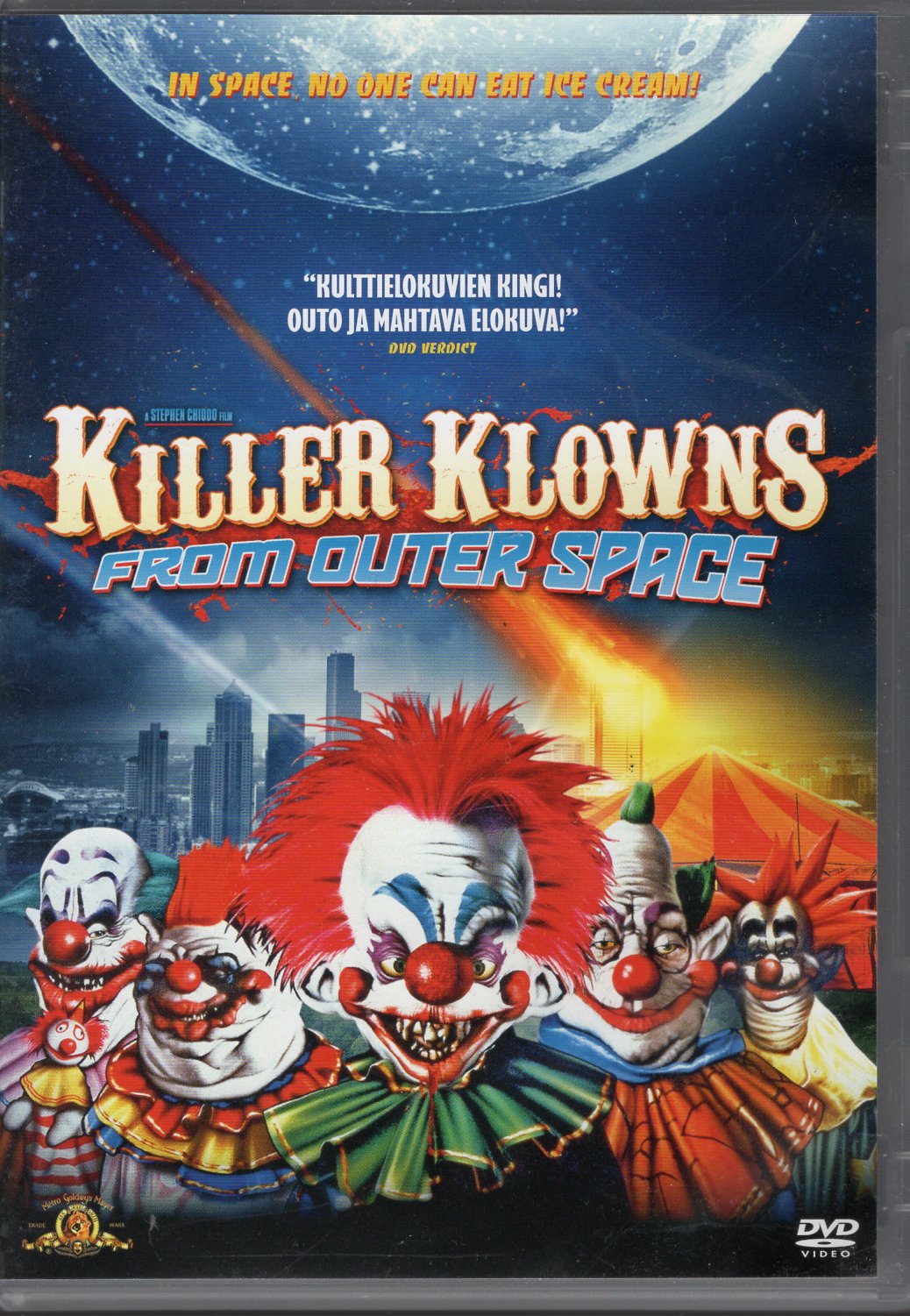 Killer Klowns from Outer Space (1988) DVD KÄYTETTY