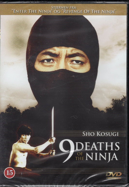 9 Deaths of the Ninja (1985) DVD KÄYTETTY