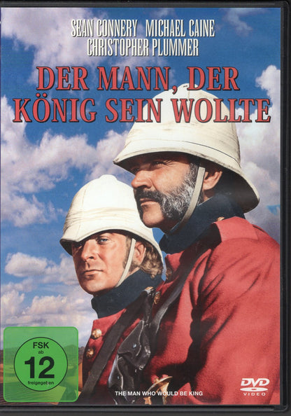 Man Who Would Be King - Seikkailujen sankarit (1975) DVD KÄYTETTY