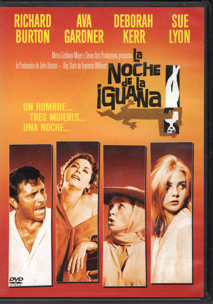 Night of the Iguana - Liskojen yö (1964) DVD KÄYTETTY