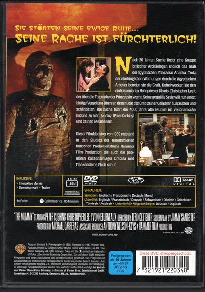 Mummy (1959) DVD KÄYTETTY