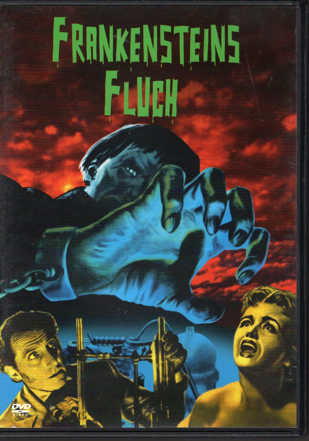 Curse of Frankenstein (1957) DVD KÄYTETTY