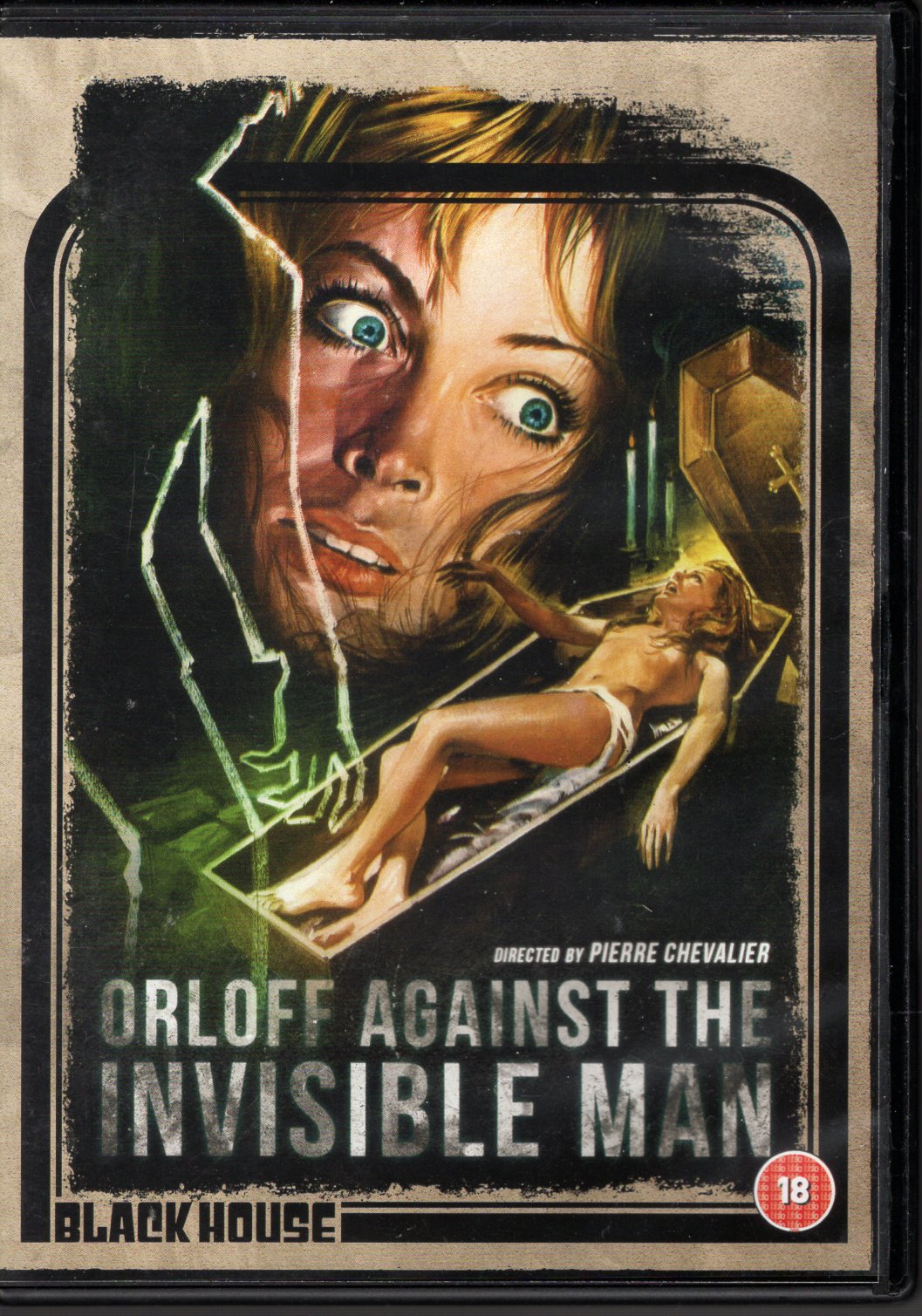 Orloff Against the Invisible Man (1970) DVD KÄYTETTY