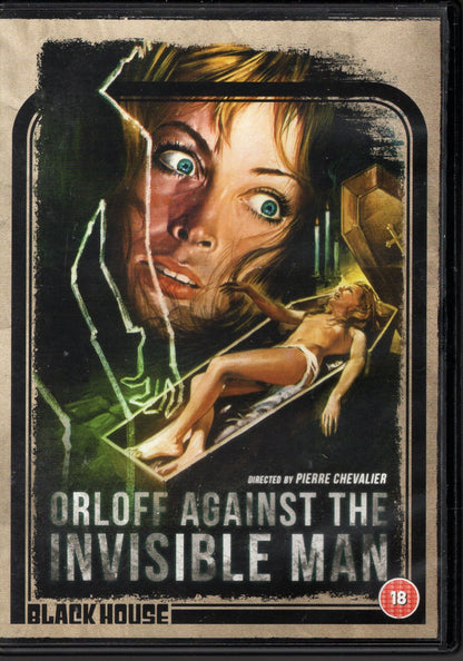 Orloff Against the Invisible Man (1970) DVD KÄYTETTY