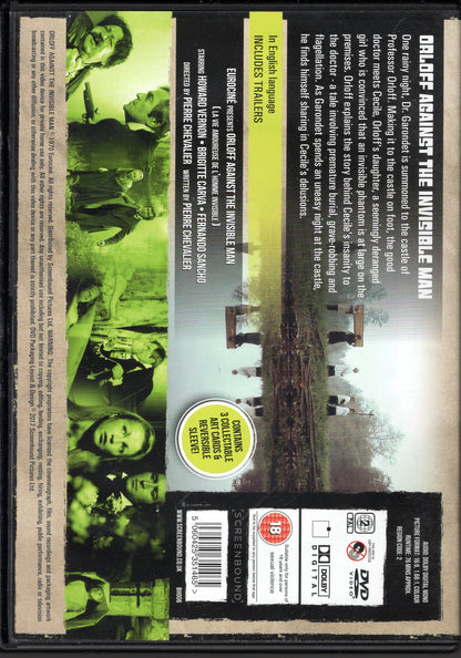 Orloff Against the Invisible Man (1970) DVD KÄYTETTY