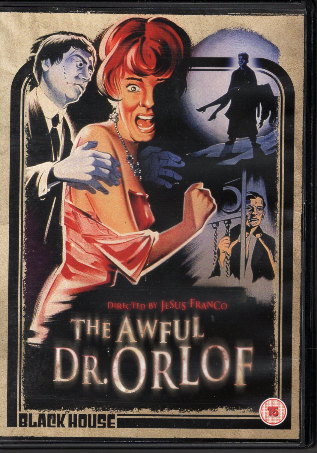 Awful Dr. Orlof (1962) DVD KÄYTETTY