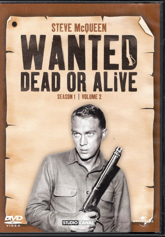 Wanted: Dead or Alive – Season 1, Volume 2 (1958) DVD KÄYTETTY