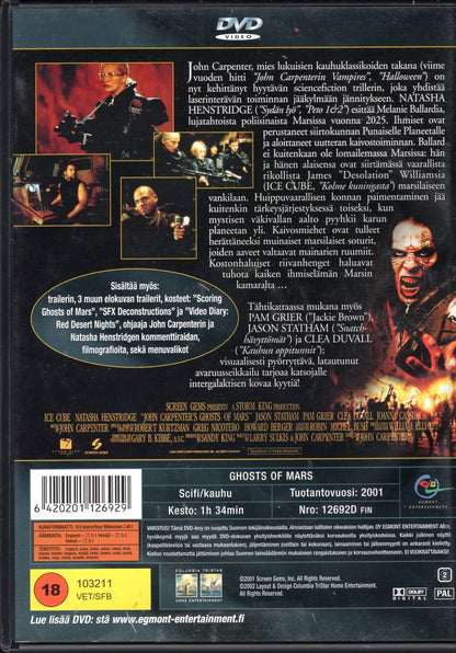 Ghosts of Mars (2001) DVD KÄYTETTY