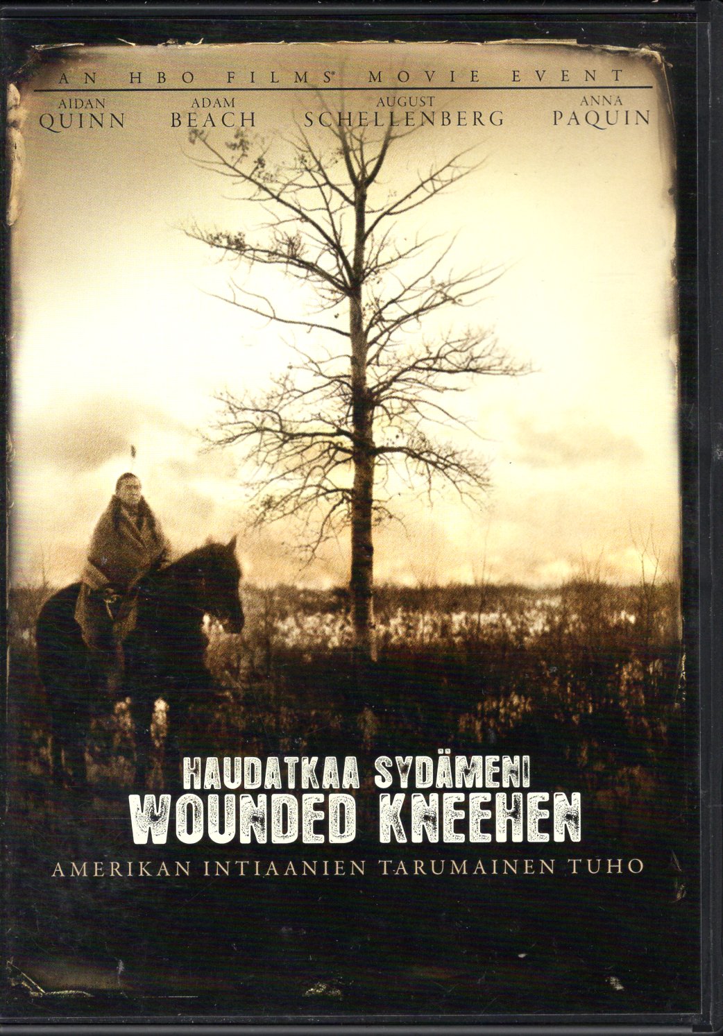 Haudatkaa sydämeni Wounded Kneehen (2007) DVD KÄYTETTY