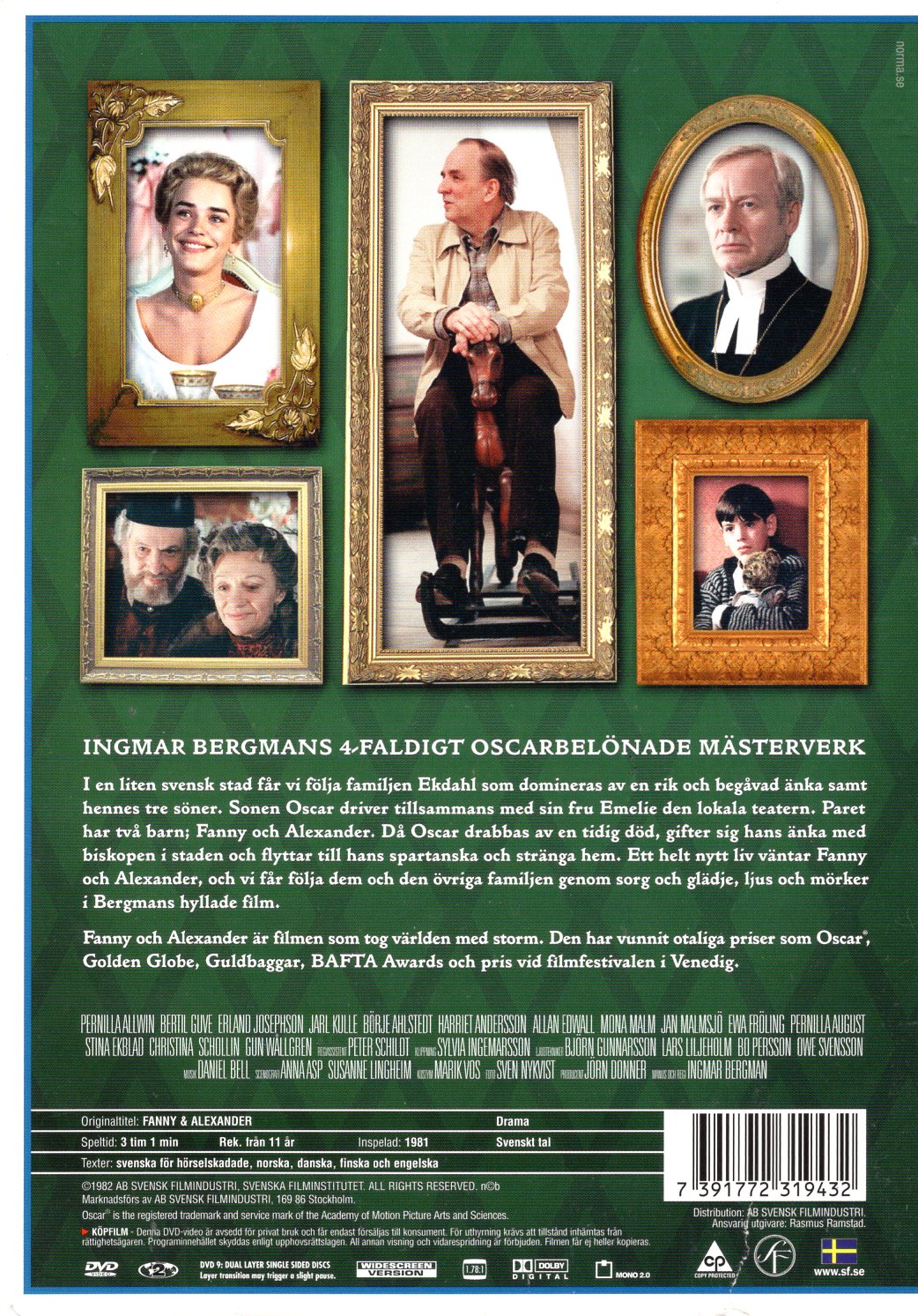 Fanny och Alexander - Fanny ja Alexander (1982) DVD KÄYTETTY