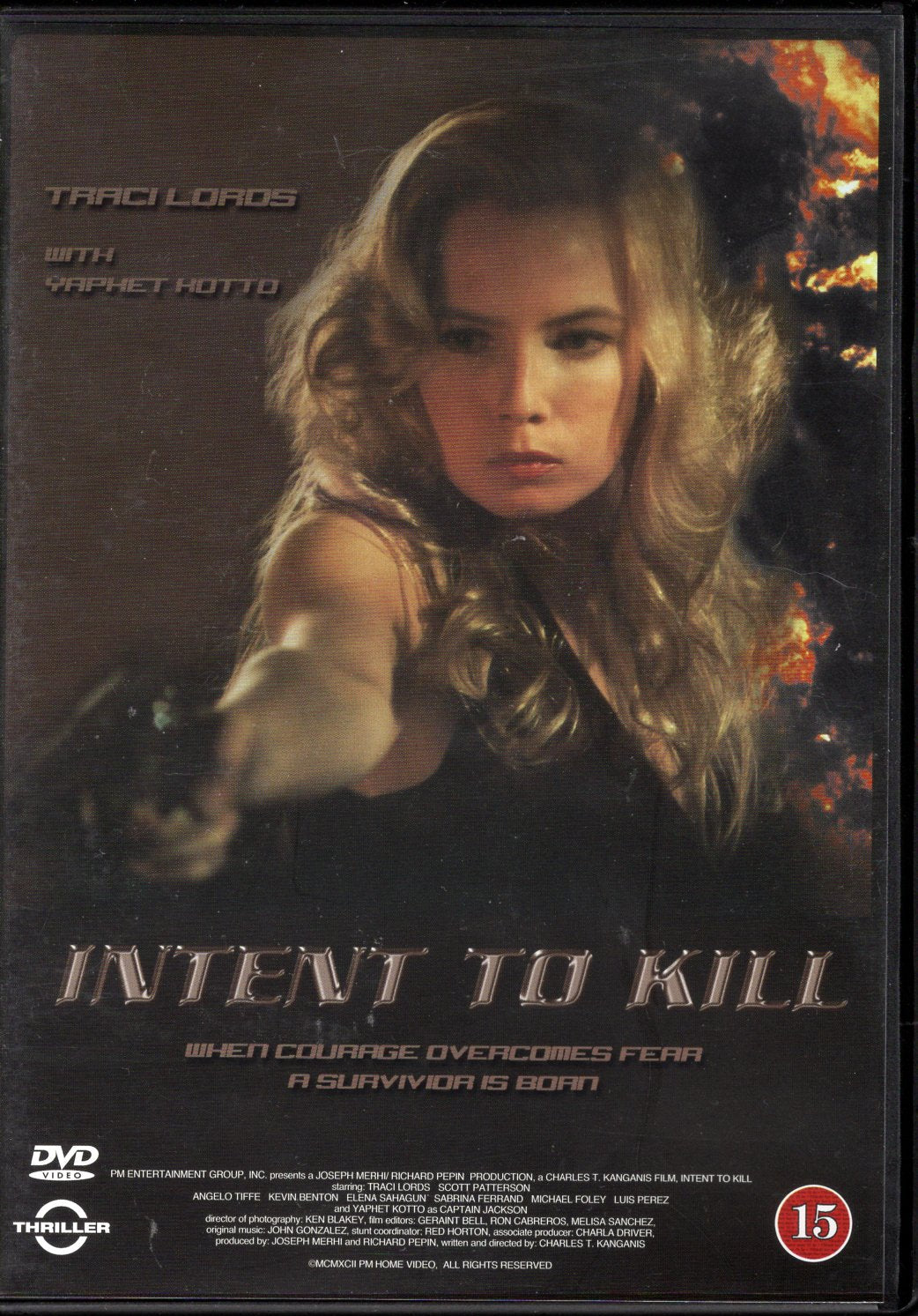 Intent to Kill (1992) DVD KÄYTETTY