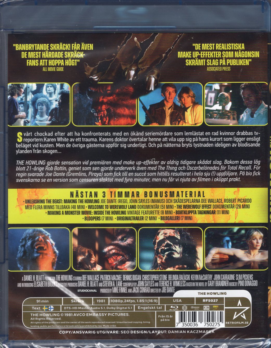 Howling - Ulvonta (1981) BD