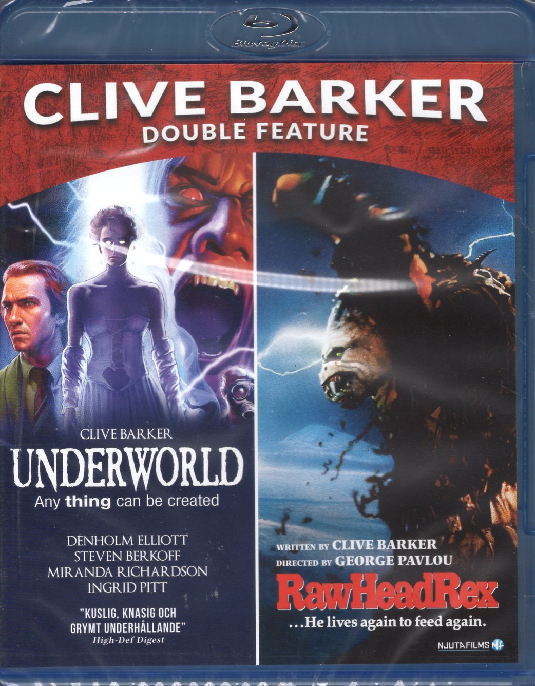 Underworld / Rawhead Rex (1985/1986) BD
