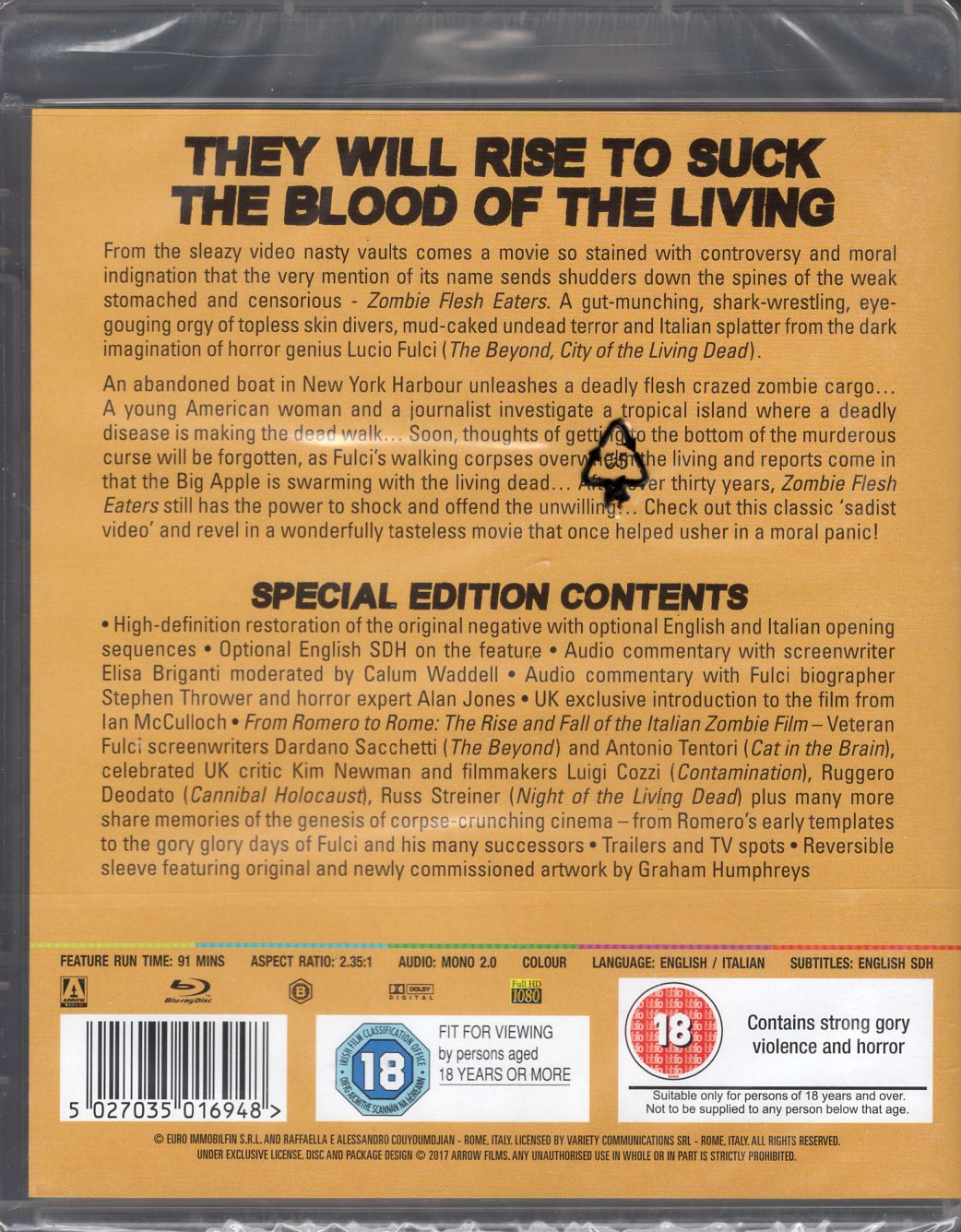 Zombie Flesh Eaters (1979) BD