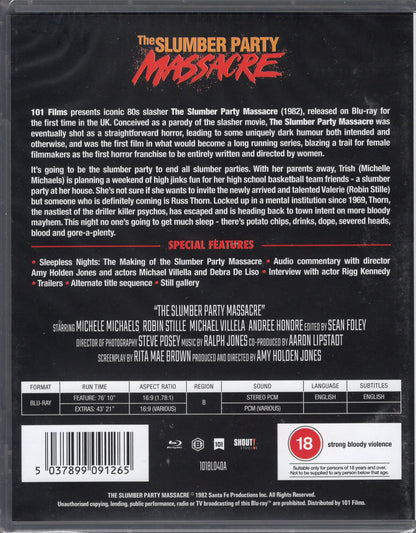 Slumber Party Massacre (1982) BD