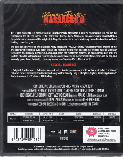 Slumber Party Massacre II (1987) BD