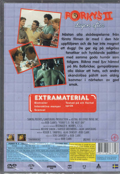 Porky’s II: The Next Day (1983) DVD KÄYTETTY