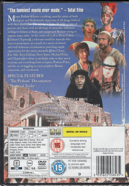 Monty Python's Life of Brian (1979) DVD KÄYTETTY
