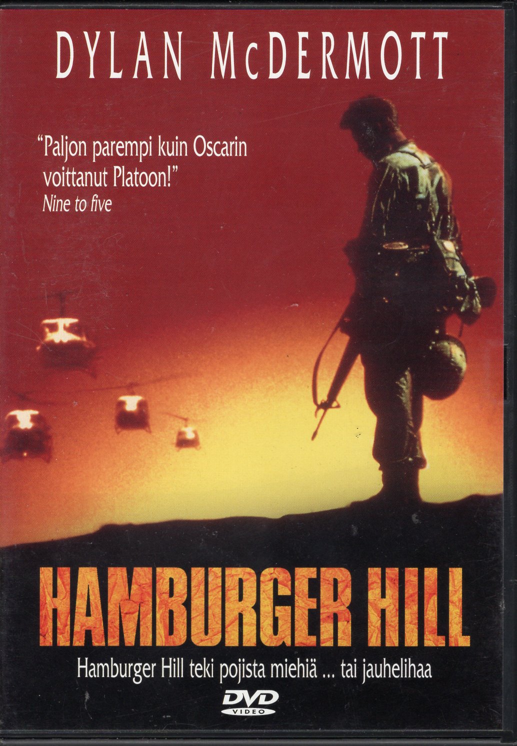 Hamburger Hill (1987) DVD KÄYTETTY