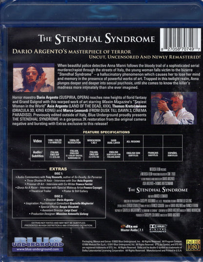 Stendhal Syndrome (1996) BD