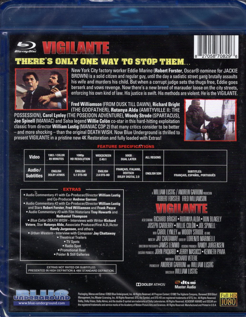 Vigilante (1983) BD
