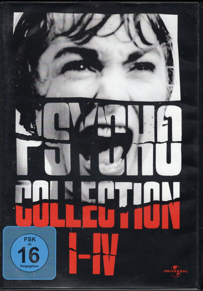 Psycho Collection I–IV (1960-1990) DVD KÄYTETTY