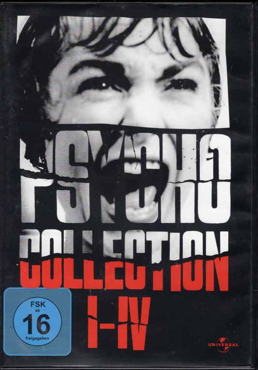 Psycho Collection I–IV (1960-1990) DVD KÄYTETTY