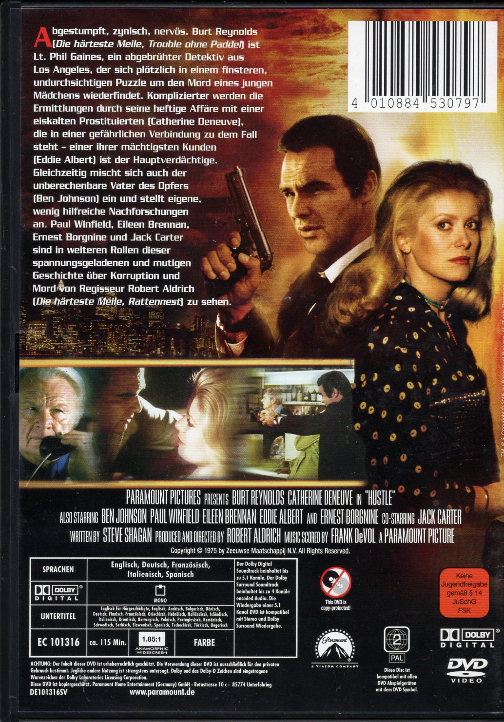 Hustle (1975) DVD KÄYTETTY