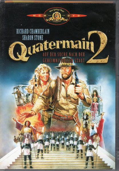 Allan Quatermain and the Lost City of Gold / Kadonnut kultainen kaupunki (1987) DVD KÄYTETTY