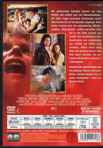 Blob - Valuva kuolema (1988) DVD KÄYTETTY