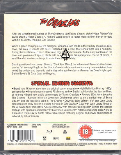 Crazies (1973) BD