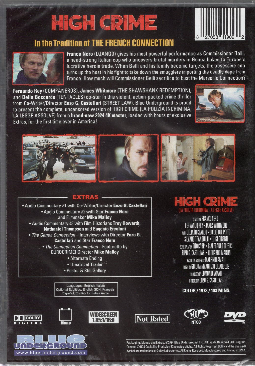 High Crime (1973) DVD