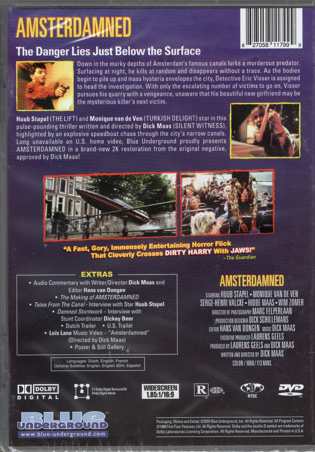 Amsterdamned (1988) DVD