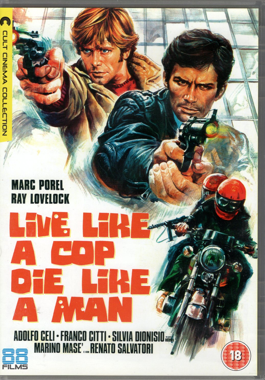 Live Like a Cop, Die Like a Man (1976) DVD KÄYTETTY