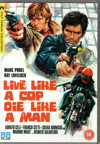 Live Like a Cop, Die Like a Man (1976) DVD KÄYTETTY