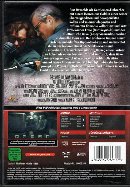 Breaking In (1989) DVD KÄYTETTY