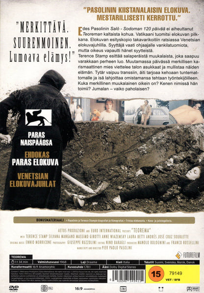 Teorema (1968) DVD KÄYTETTY