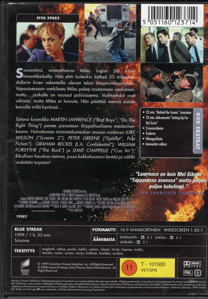 Blue Streak - Timanttikyttä (1999) DVD KÄYTETTY