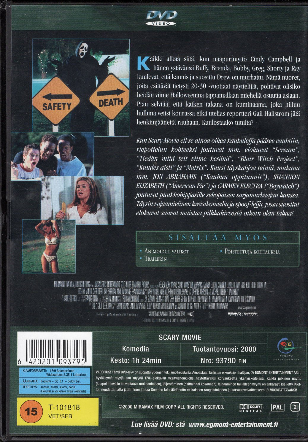Scary Movie (2000) DVD KÄYTETTY