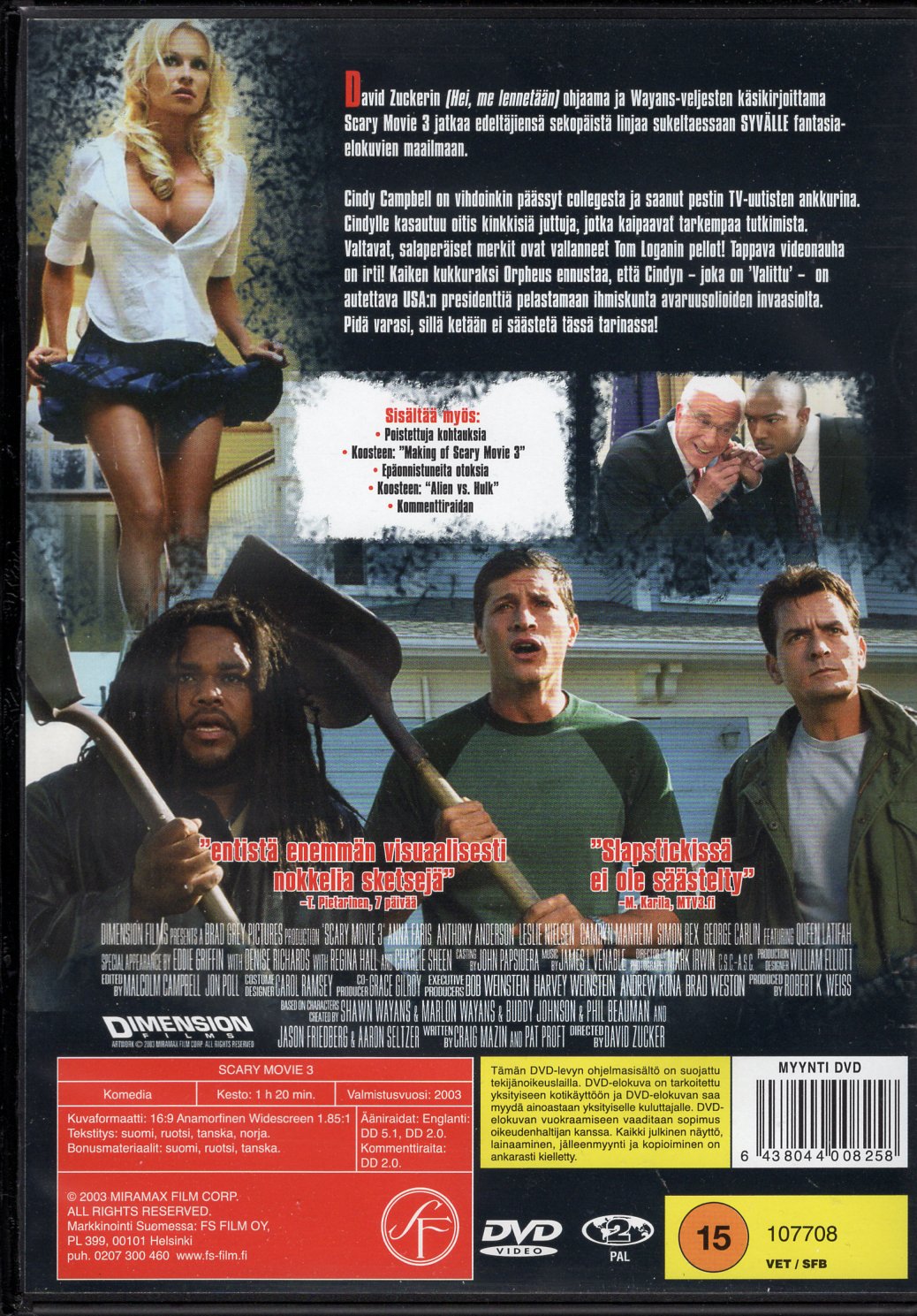 Scary Movie 3 (2003) DVD KÄYTETTY