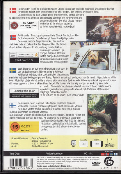 Top Dog – Kyttä ja koira (USA 1995) DVD KÄYTETTY
