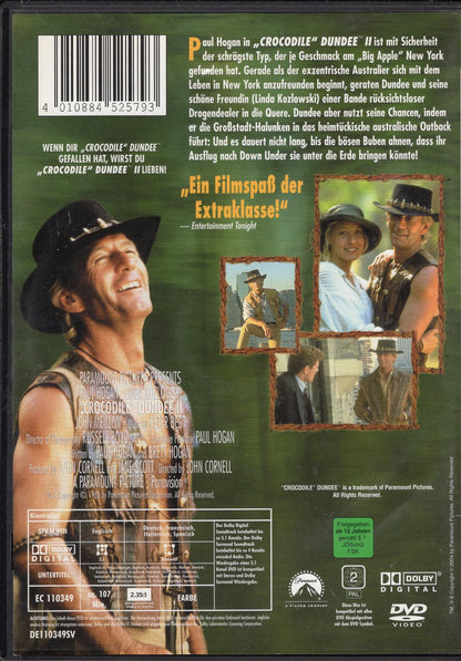 Crocodile Dundee II (1988) DVD KÄYTETTY