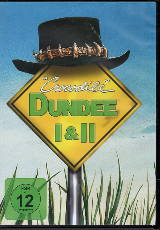Crocodile Dundee I & II - DVD KÄYTETTY