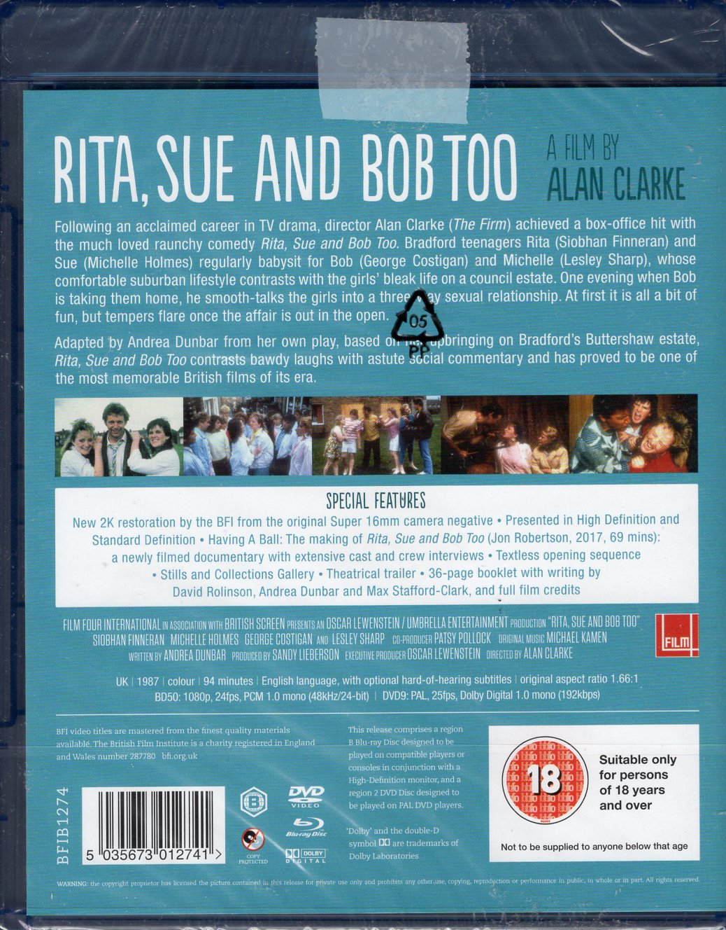 Rita, Sue and Bob Too (1987) BD + DVD