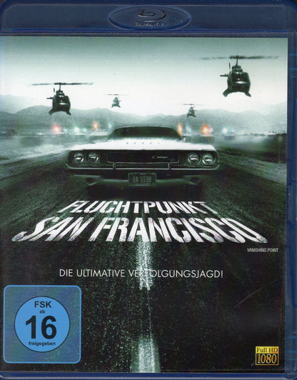Vanishing Point - Nasta laudassa (USA 1971) BD KÄYTETTY