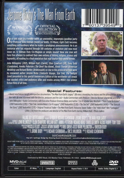 Man from Earth (2007) – Special Edition DVD