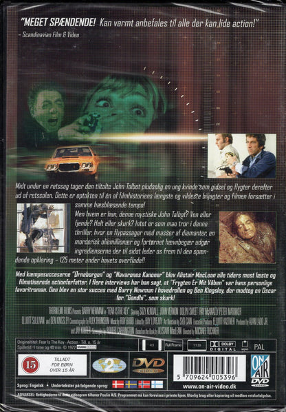 Fear is the Key – Pelko on aseeni (1972) DVD KÄYTETTY