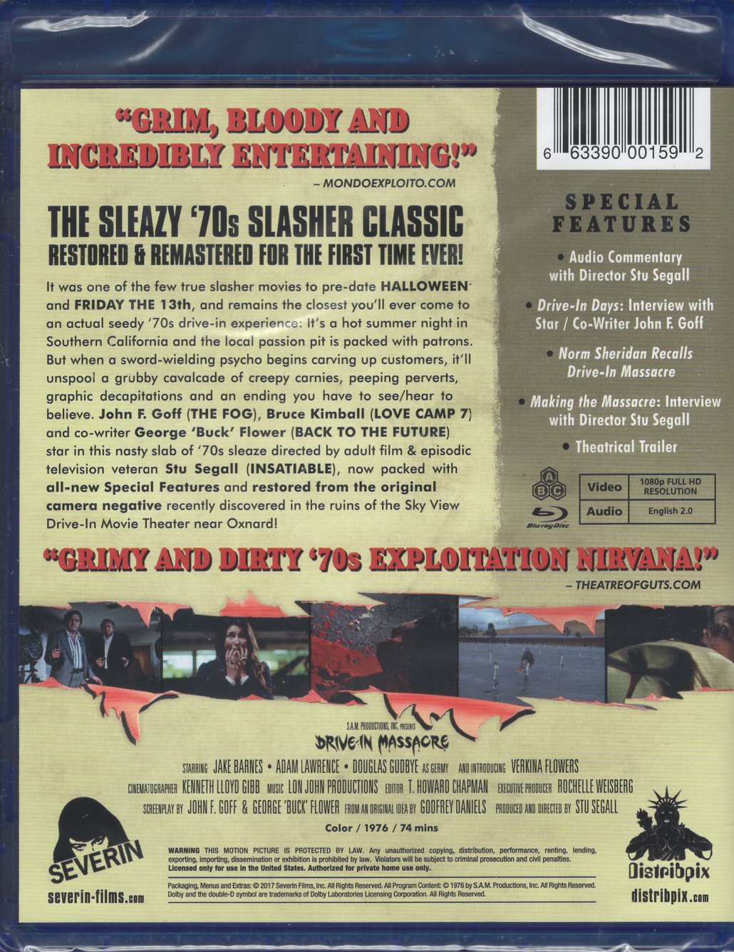 Drive-In Massacre (1976) BD