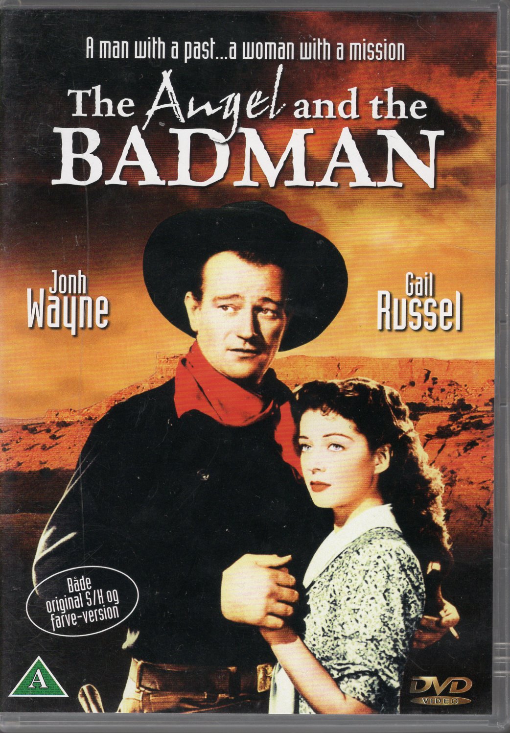 Angel and the Badman - Enkeli ja lainsuojaton (1947) DVD KÄYTETTY